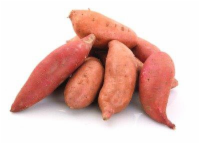slide 1 of 1, Fresh Organic Jewel Sweet Potato, 1 ct