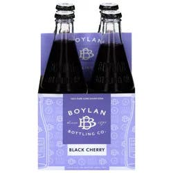 Boylan Black Cherry Soda - 4 ct; 12 fl oz