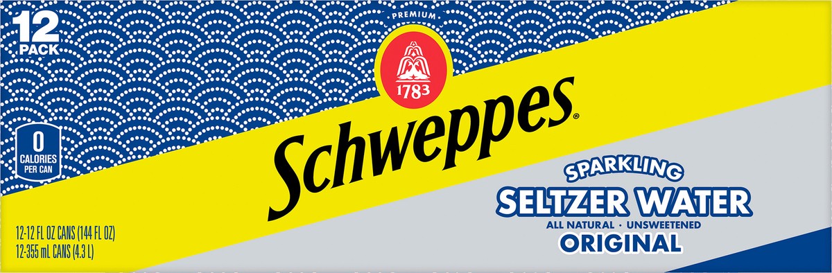 slide 2 of 7, Schweppes Original Seltzer Water - 12 oz, 12 oz