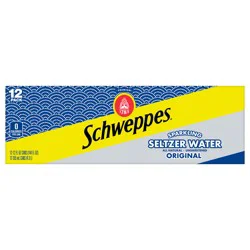 Schweppes Original Seltzer Water - 12 oz