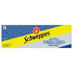 Schweppes Original Seltzer Water 12Pk
