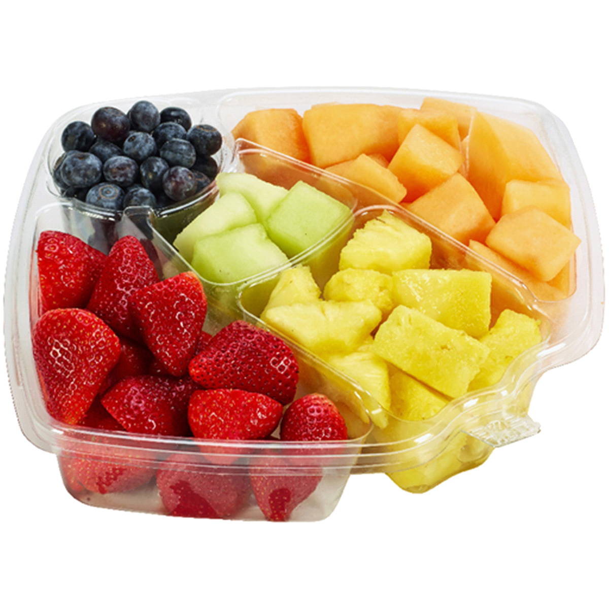 slide 1 of 1, FRESH FROM MEIJER Triple Treat & Melon Tray, 32 oz, 32 oz