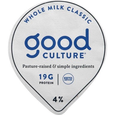 slide 7 of 8, Good Culture Classic 4% Whole Milk Classic Cottage Cheese - 5.3oz, 5.3 oz