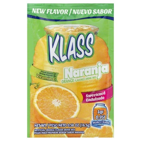 slide 1 of 1, Klass Drink Mix 0.58 oz, 0.58 oz