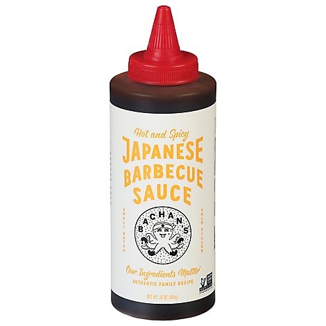 slide 1 of 1, Bachan's Hot and Spicy Japanese Barbecue Sauce - 16 Oz, 16 oz