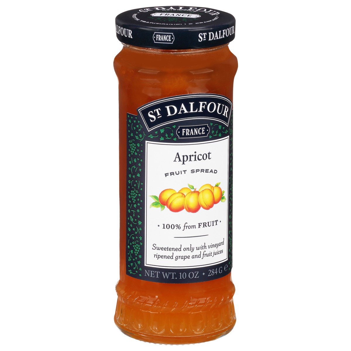 slide 14 of 14, St. Dalfour Apricot Fruit Spread 10 oz, 10 oz