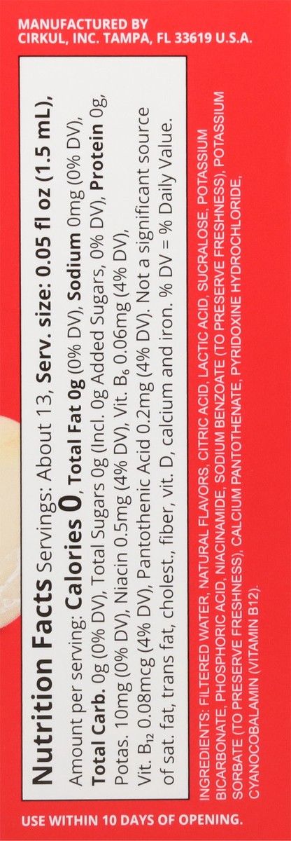 slide 6 of 9, Cirkul LifeSip Fruit Punch Cartridge 1 Each, 1 ct