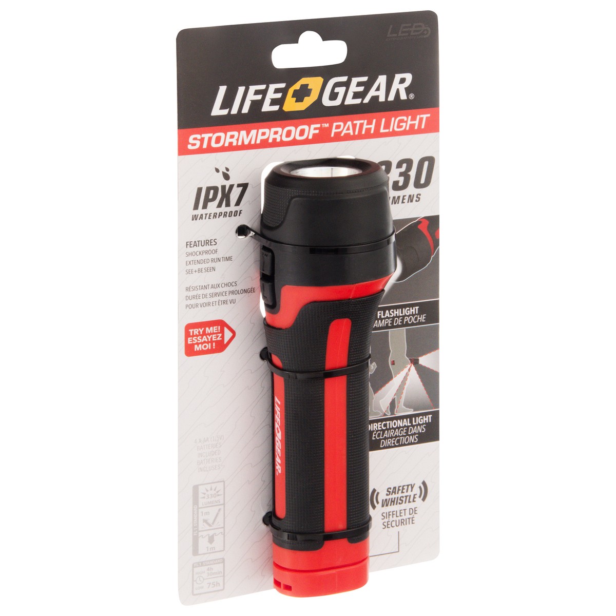 slide 5 of 12, Life + Gear 330 Lumens LED Stormproof Path Light 1 ea, 1 ct