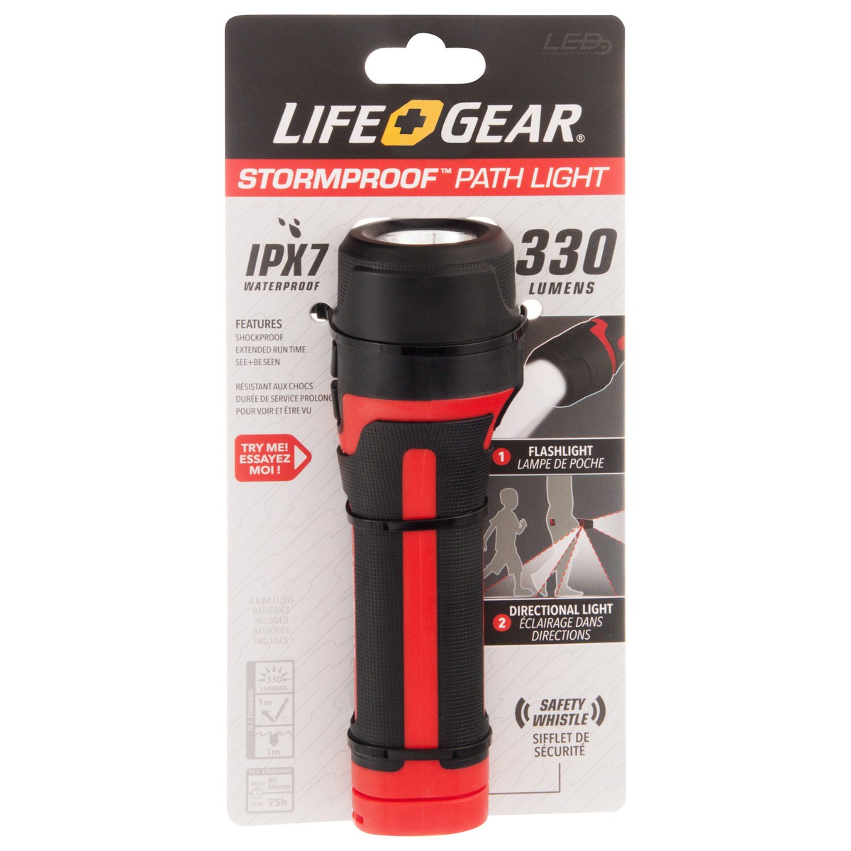 slide 2 of 12, Life + Gear 330 Lumens LED Stormproof Path Light 1 ea, 1 ct
