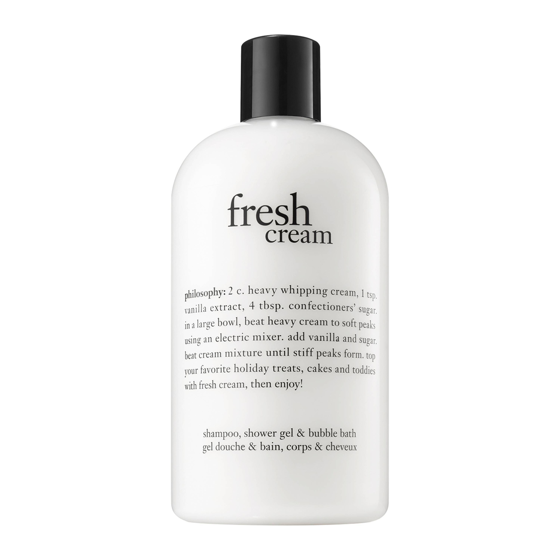 slide 1 of 1, philosophy Fresh Cream Shampoo, Bath & Shower Gel, 16 oz