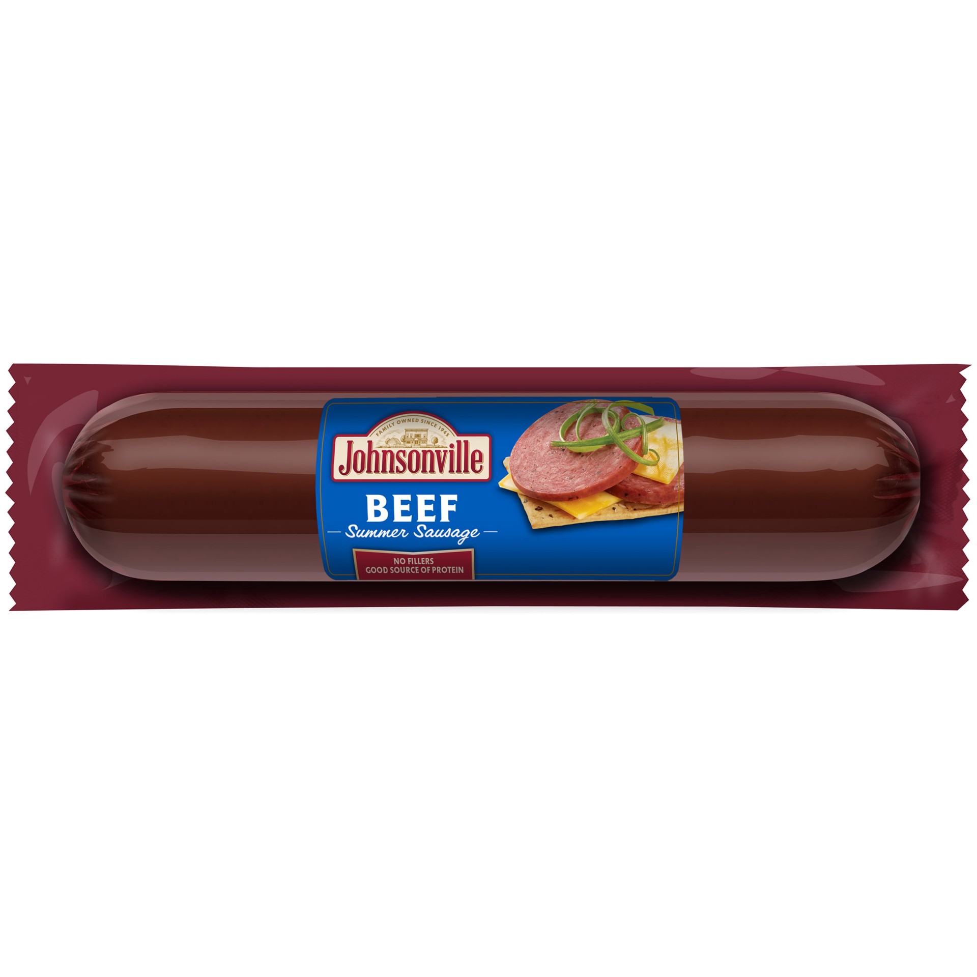 slide 1 of 3, Johnsonville Beef Summer Sausage, 20 oz, 20 oz