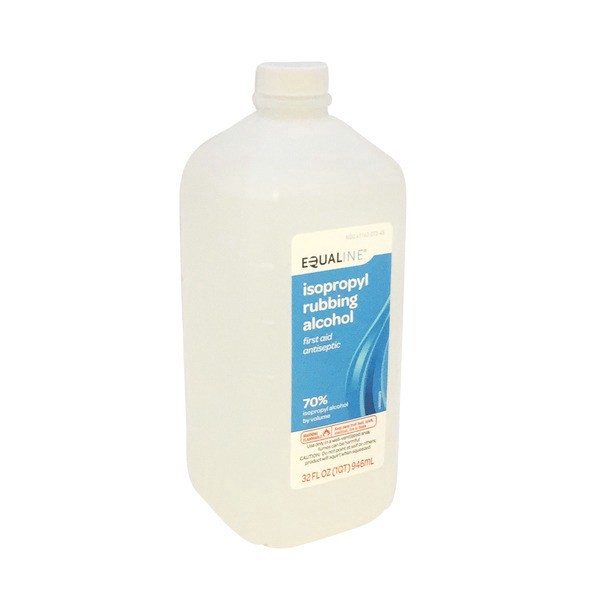 slide 1 of 1, Equaline Rubbing Alcohol 70%, 32 fl oz