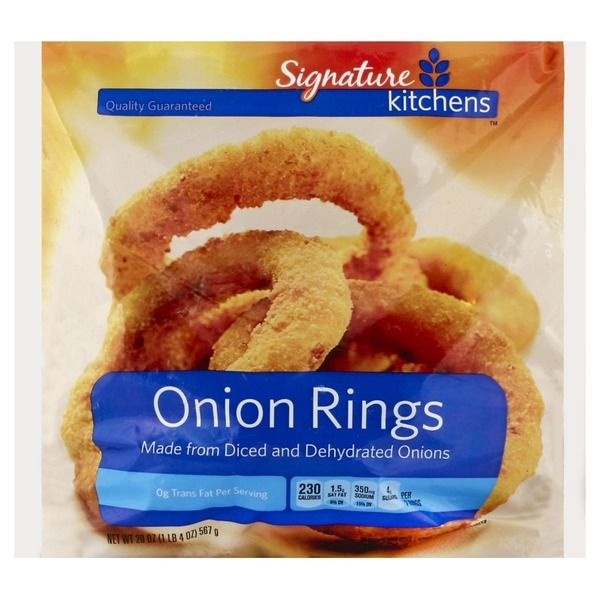 slide 1 of 1, Signature Select Onion Rings 20 oz, 20 oz