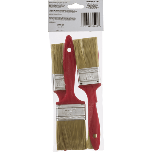 slide 8 of 9, Helping Hand Paint Brush Value Pack, 4 ct