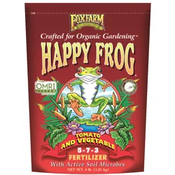 Fox Farm Happy Frog Tomato and Vegetable Fertilizer 5-7-3