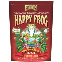 Fox Farm Happy Frog Tomato and Vegetable Fertilizer 5-7-3