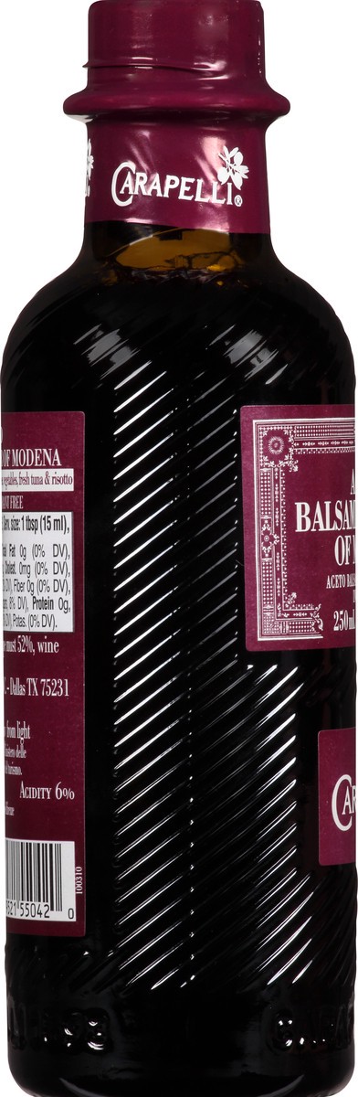slide 9 of 9, Carapelli Aged Balsamic Vinegar of Modena 250 ml, 250 ml