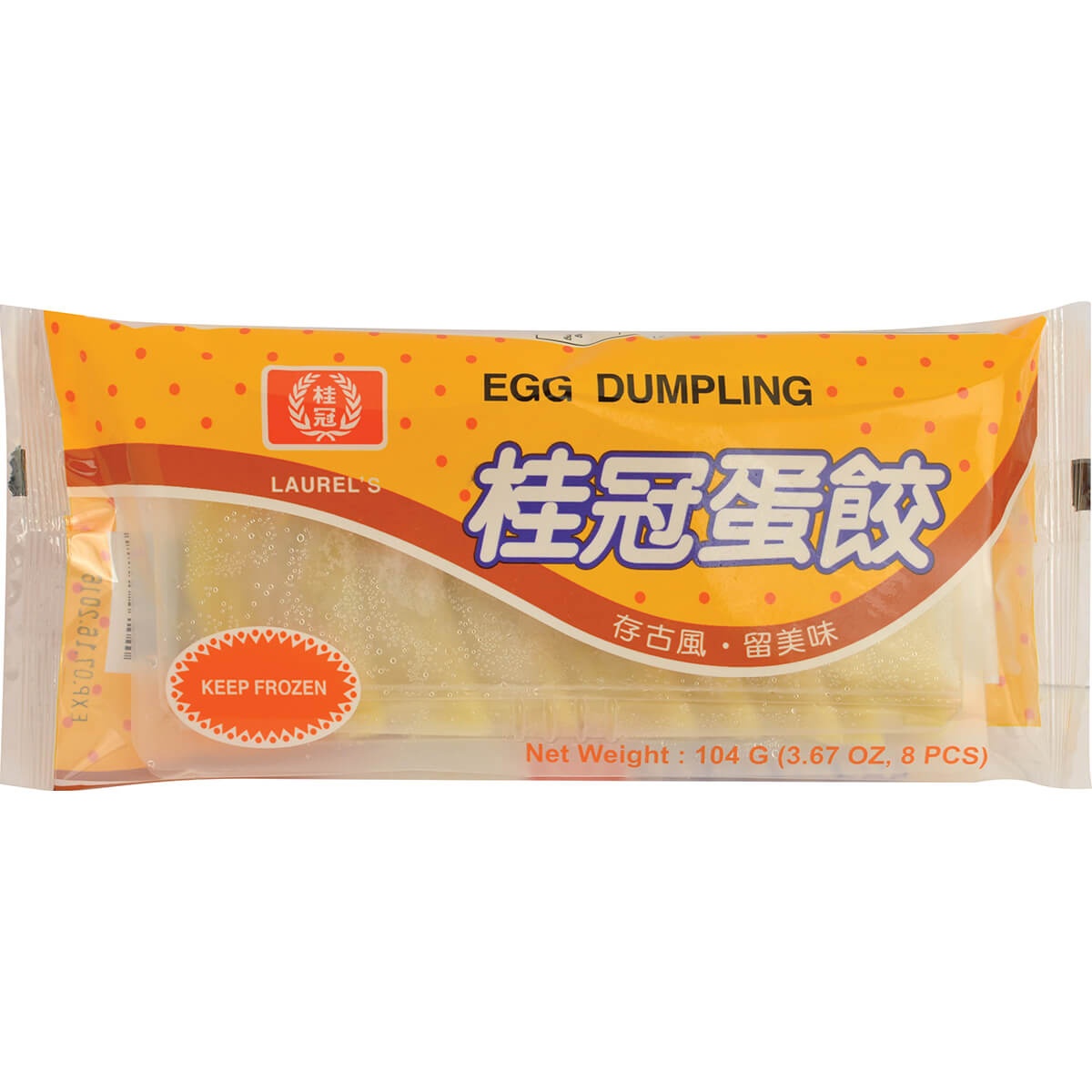 slide 1 of 1, Laurel Egg Dumpling, 130 gram