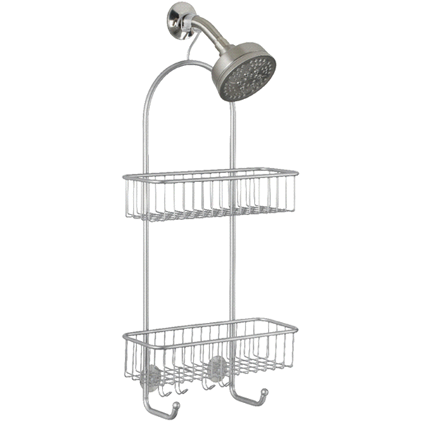 slide 1 of 1, InterDesign Classicoshower Caddy Silver, 1 ct