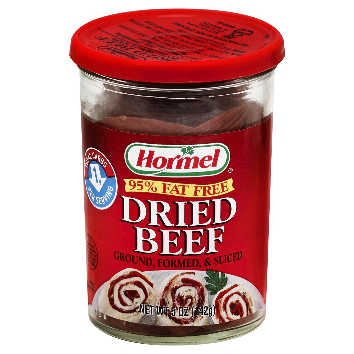 slide 1 of 1, Hormel Ground, Formed & Sliced Dried Beef, 5 oz