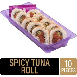 Private Selection Spicy Tuna with Spicy Mayo Roll by Yummi Sushi, 10 pc