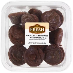Bakery Fresh Goodness Brownies With Walnuts