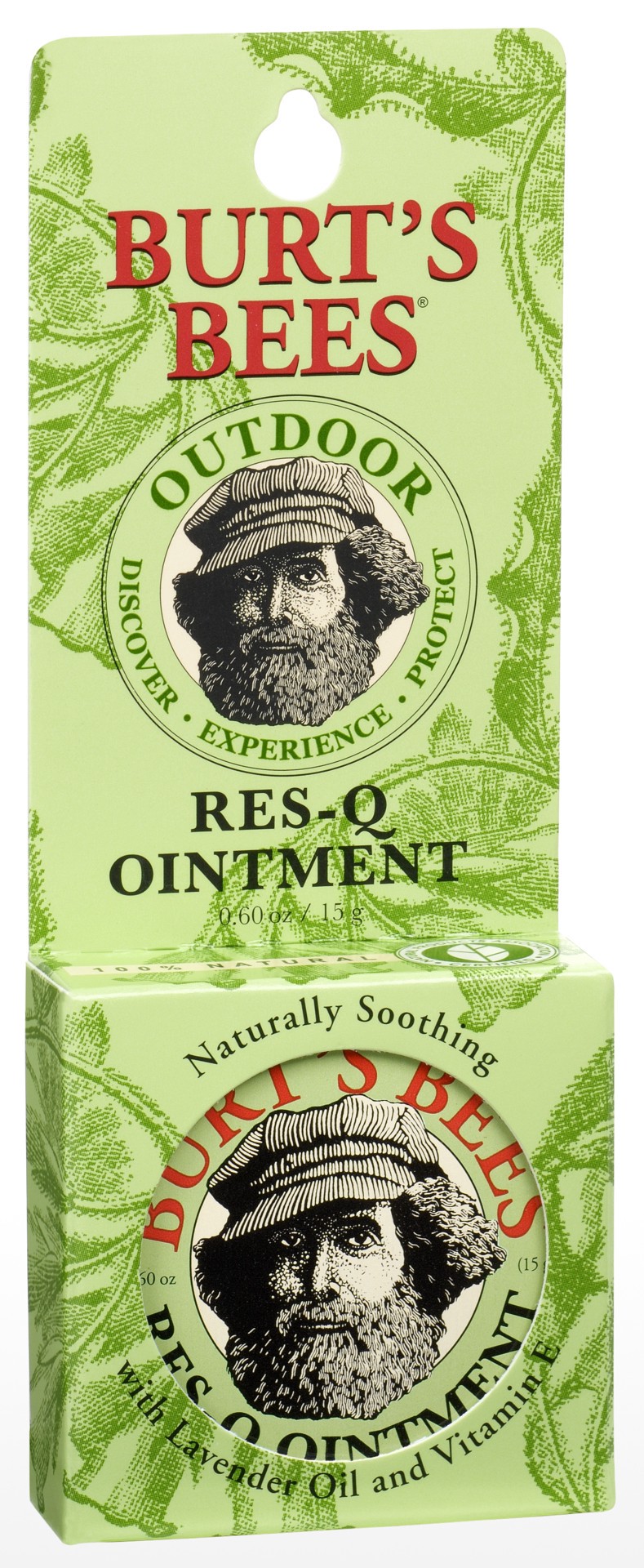 slide 1 of 5, Burt's Bees Burts Res-Q Ointment Outdoor, 0.6 oz