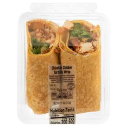 Our Brand Stop & Shop Chipotle Chicken Tortilla Wrap