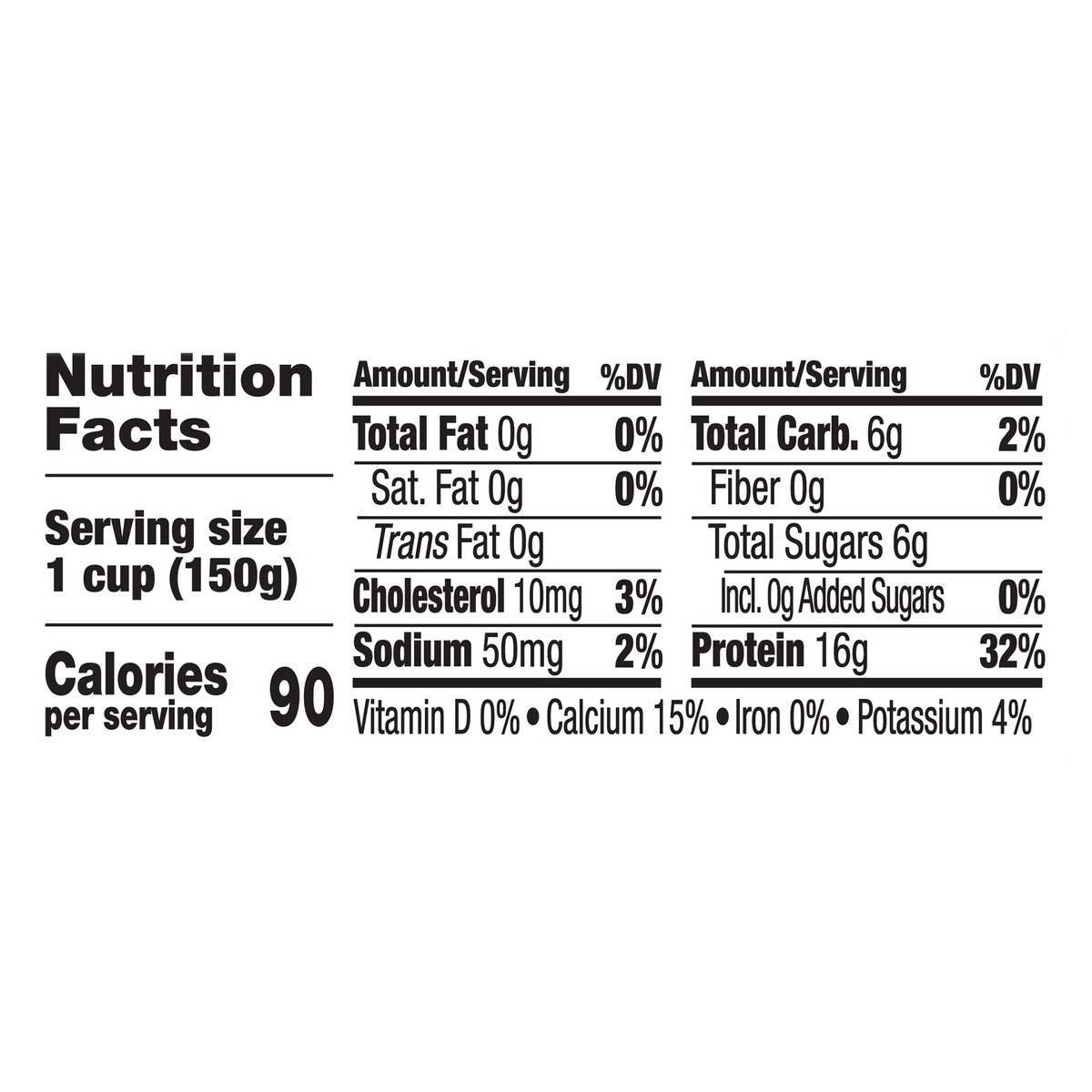 slide 2 of 10, Oikos Blended Nonfat Greek Yogurt, 16g Protein, 100 Calories and 0% Milk Fat, High Protein Yogurt, 5.3 OZ Cup, 5.3 oz