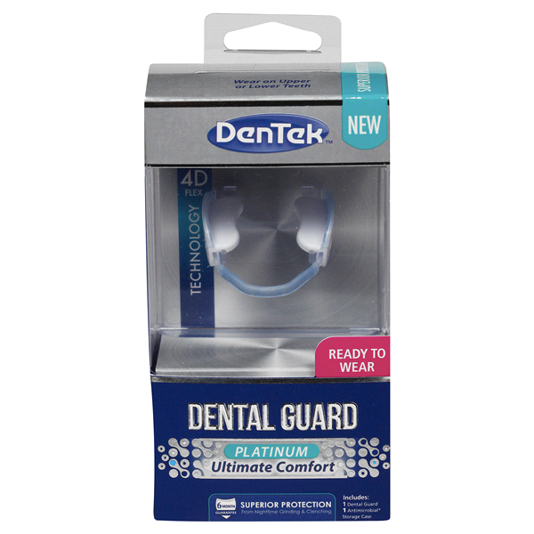 slide 1 of 2, DenTek Platinum Ultimate Comfort Dental Guard, 2 ct