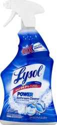 Lysol Power Foaming Cleaning Spray for Bathrooms, Foam Cleaner for Bathrooms, Showers, Tubs, 22oz