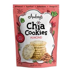 Audrey's Audrey Cookie Chia Almond - 4 oz