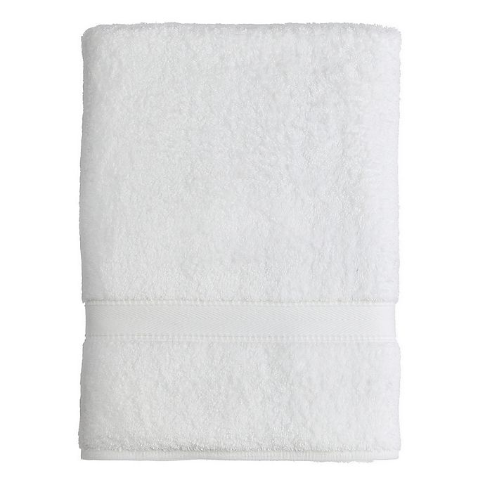 slide 1 of 2, Linum Home Textiles Terry Bath Sheet - White, 1 ct