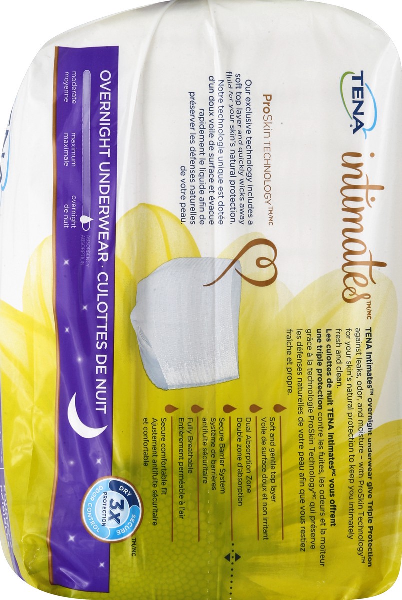slide 2 of 5, Tena Intimates Incontinence Overnight Underwear for Women, Size Small / Medium, 16 ct, 16 ct