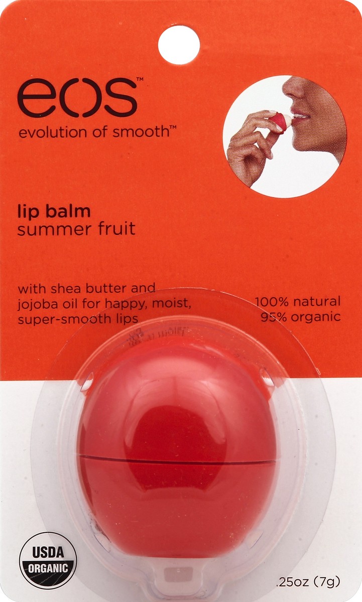 slide 2 of 3, eos Summer Fruit Lip Balm, 0.25 oz