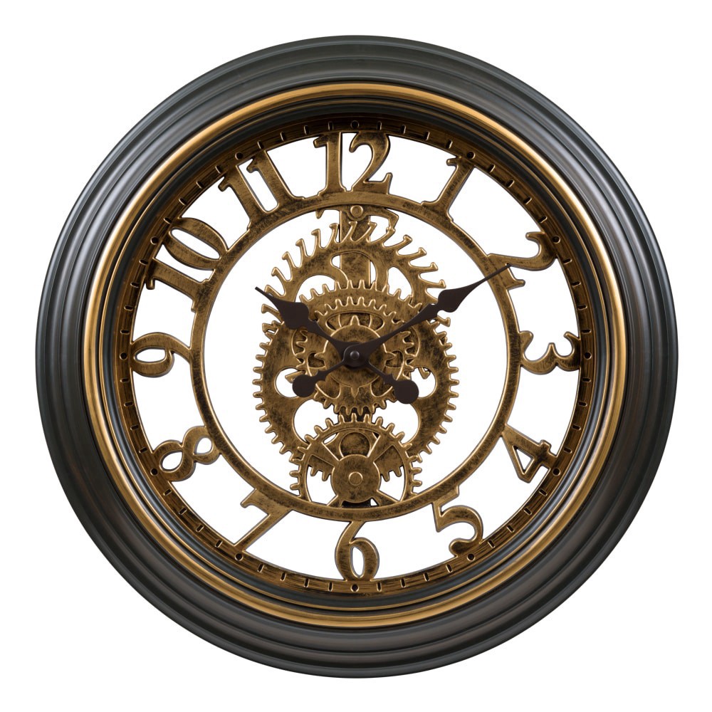 slide 1 of 3, La Crosse Technology Gears Wall Clock, 1 ct