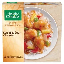 Healthy Choice Cafe Steamers Sweet & Sour Chicken 10 oz