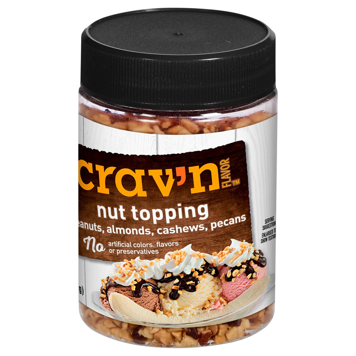 slide 3 of 4, Crav'n Ic Nut Topping, 5 oz