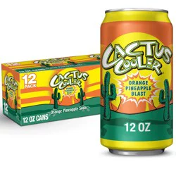 Cactus Cooler Orange Pineapple Soda - 12 ct; 12 fl oz
