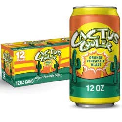 Cactus Cooler Orange Pineapple Soda - 12 ct; 12 fl oz