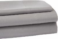 slide 1 of 1, Everyday Living Microfiber Striped Sheet Set - 3 Piece - Frost Gray, twinxlarge