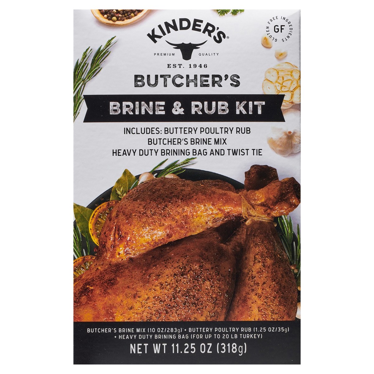 slide 1 of 10, Kinder's Butcher's Brine & Rub Kit 11.25 oz, 11.25 oz