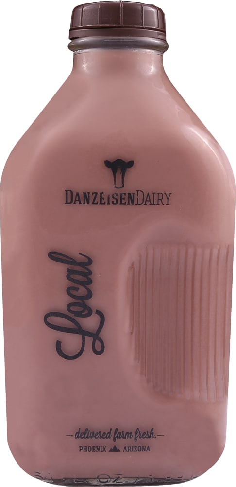 slide 1 of 1, Danzeisen Dairy Milk Chocolate Milk Reduced Fat 2% - 64 Fl. Oz., 64 fl oz