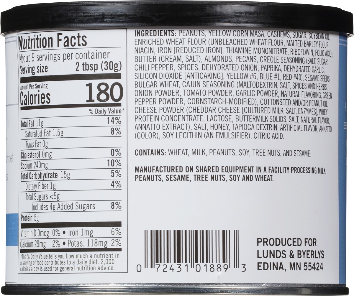 slide 3 of 9, L&B Gourmet Roasted Sweet & Spicy Minnehaha Nut Mix 9 oz, 9 oz