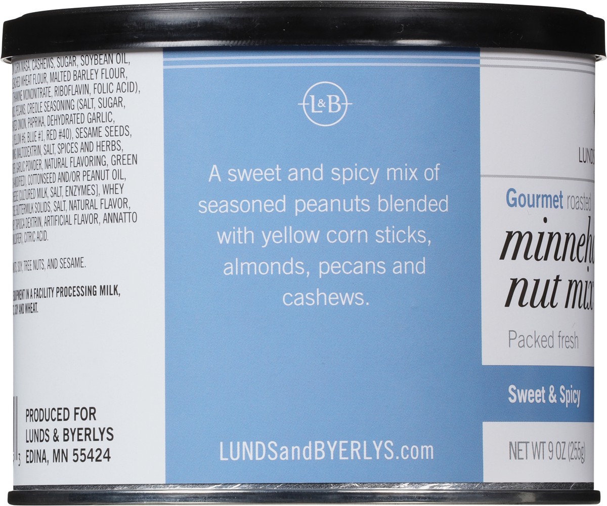 slide 9 of 9, L&B Gourmet Roasted Sweet & Spicy Minnehaha Nut Mix 9 oz, 9 oz