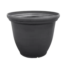 Growscape Chatham Planter, Onyx Wash, 18 in.