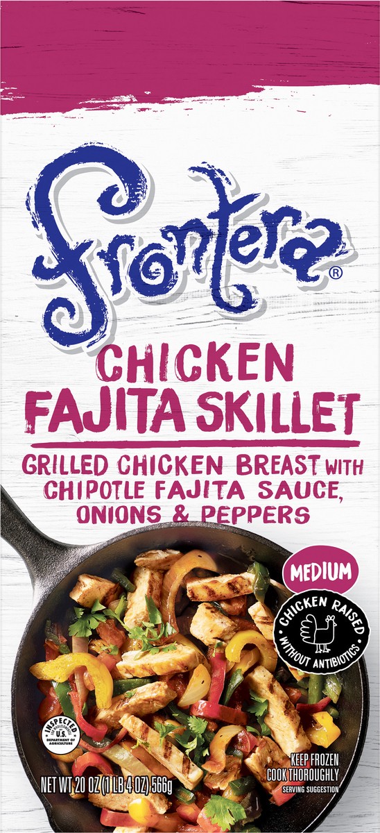 slide 8 of 8, Frontera Medium Chicken Fajita Skillet 20 oz, 20 oz