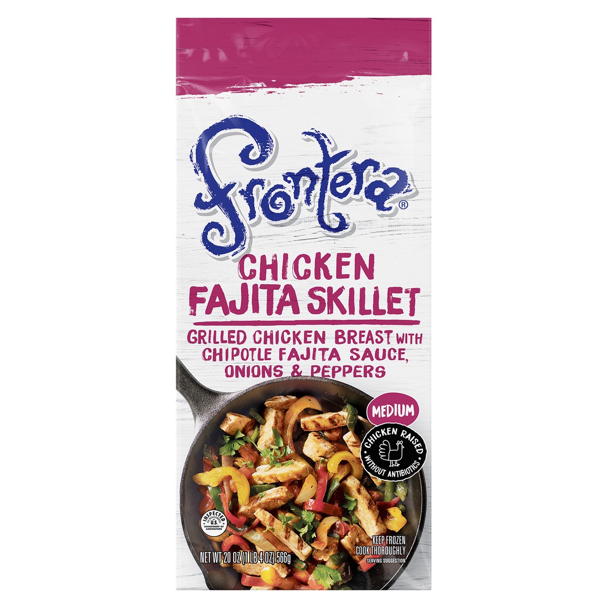 slide 1 of 8, Frontera Medium Chicken Fajita Skillet 20 oz, 20 oz