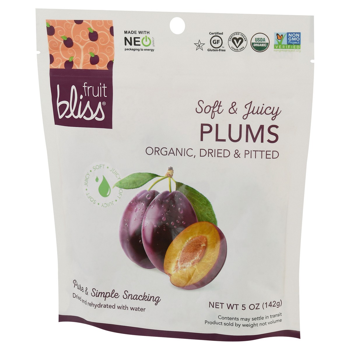 slide 7 of 13, Fruit Bliss Organic Dried & Pitted Plums 5 oz, 5 oz