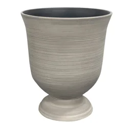 Growscape Greenwich Urn Planter, Taupe, 16 in.